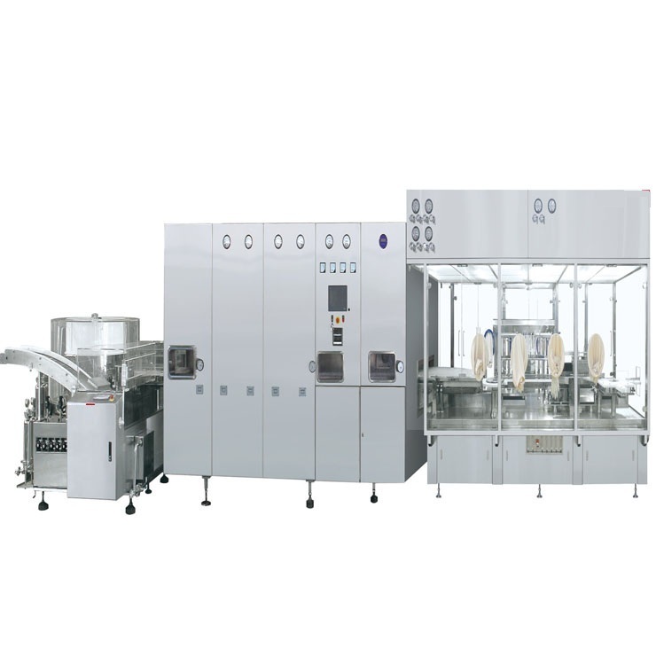 Glass Bottle Ampoule Washing Sterilization Filling Sealing Production Line