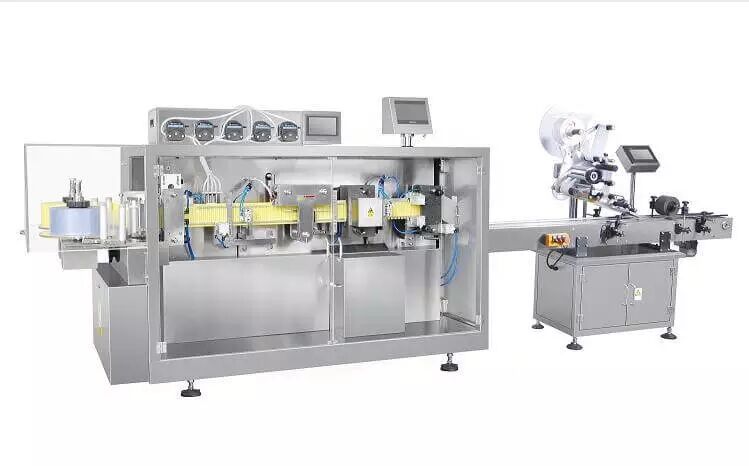 GGS-118(P5) Ampoule Oral Liquid Filling Sealing Machine with PM-100 Labeling Machine
