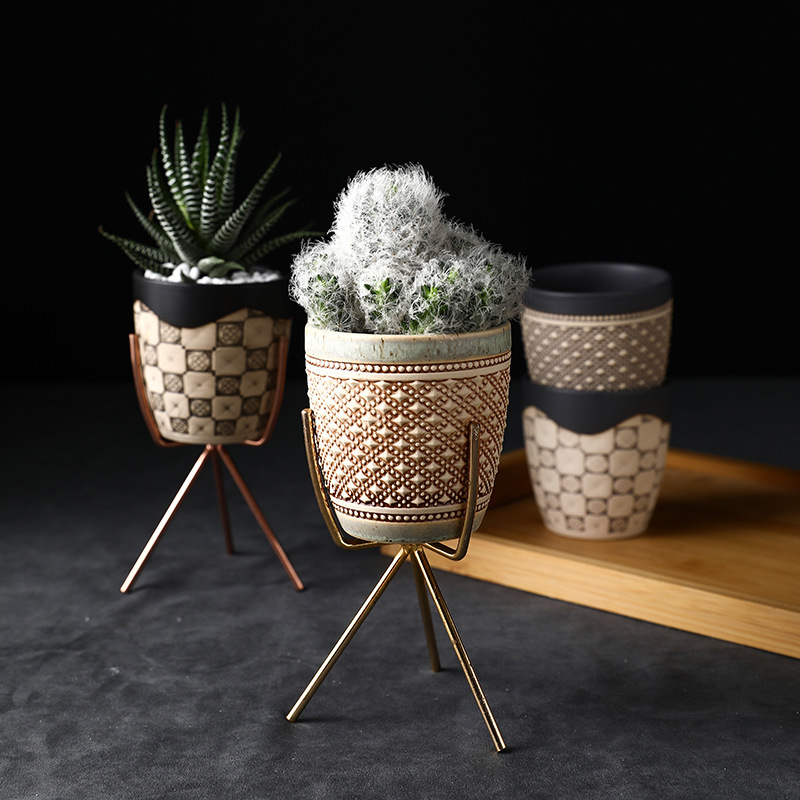 Vintage Custom Ceramic Canister Set 3/7 Piece Chic Design Ceramic Storage Jars With Bamboo Lid for Home Living Room Kitchen for Sugar Coffee Tea Spice Pepper Salt Use