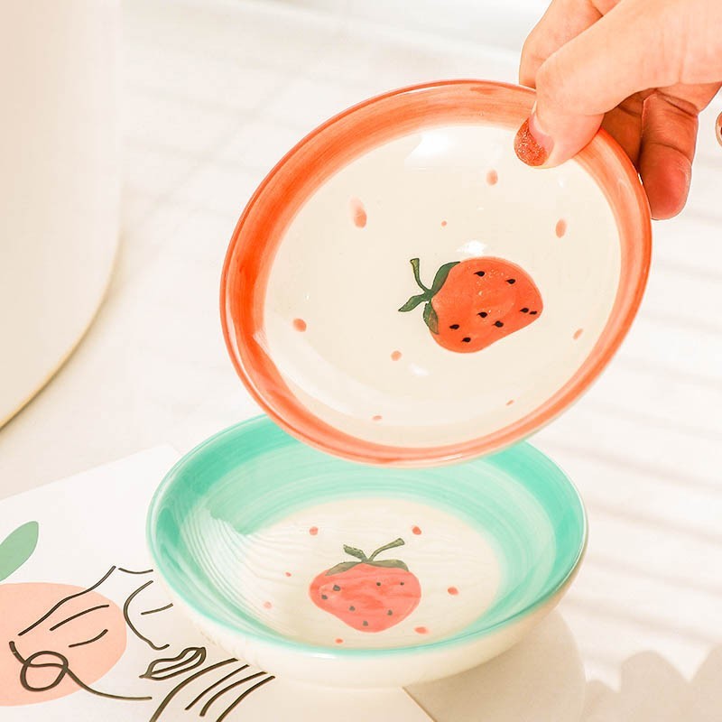 Luxury Ceramic Soap Dish Slanted Drain Tray for Hotel Restroom Bath Sink Vanity Home Use Water Filter Plate