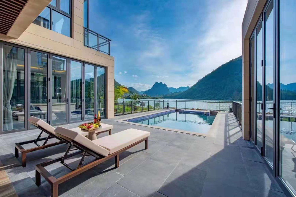 蓝山源岭南东方温泉酒店山屿湖别墅