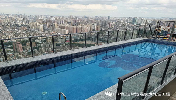 广州金众西关海顶层泳池