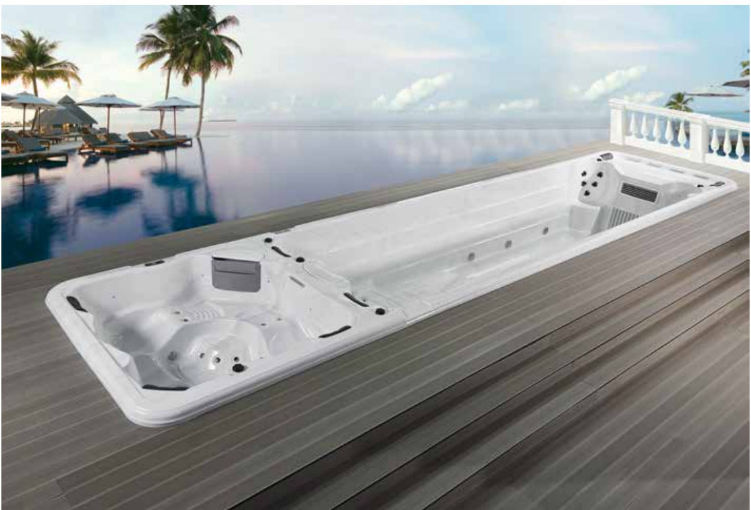Blue Dolphin - Infinity Outdoor Swimming Pool HD-6616