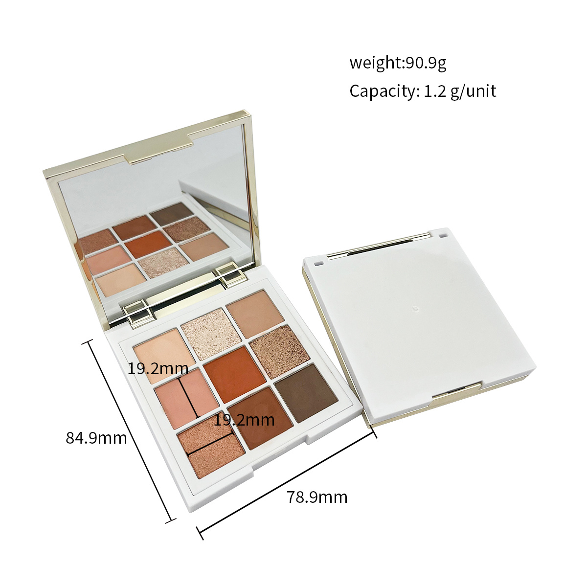 Eye shadow box