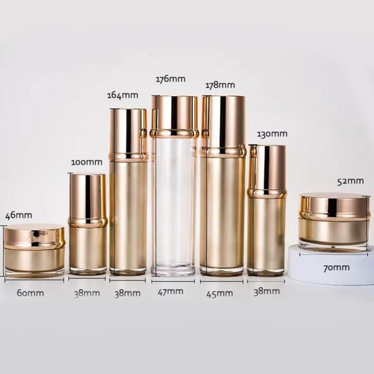 Dropper glass bottle