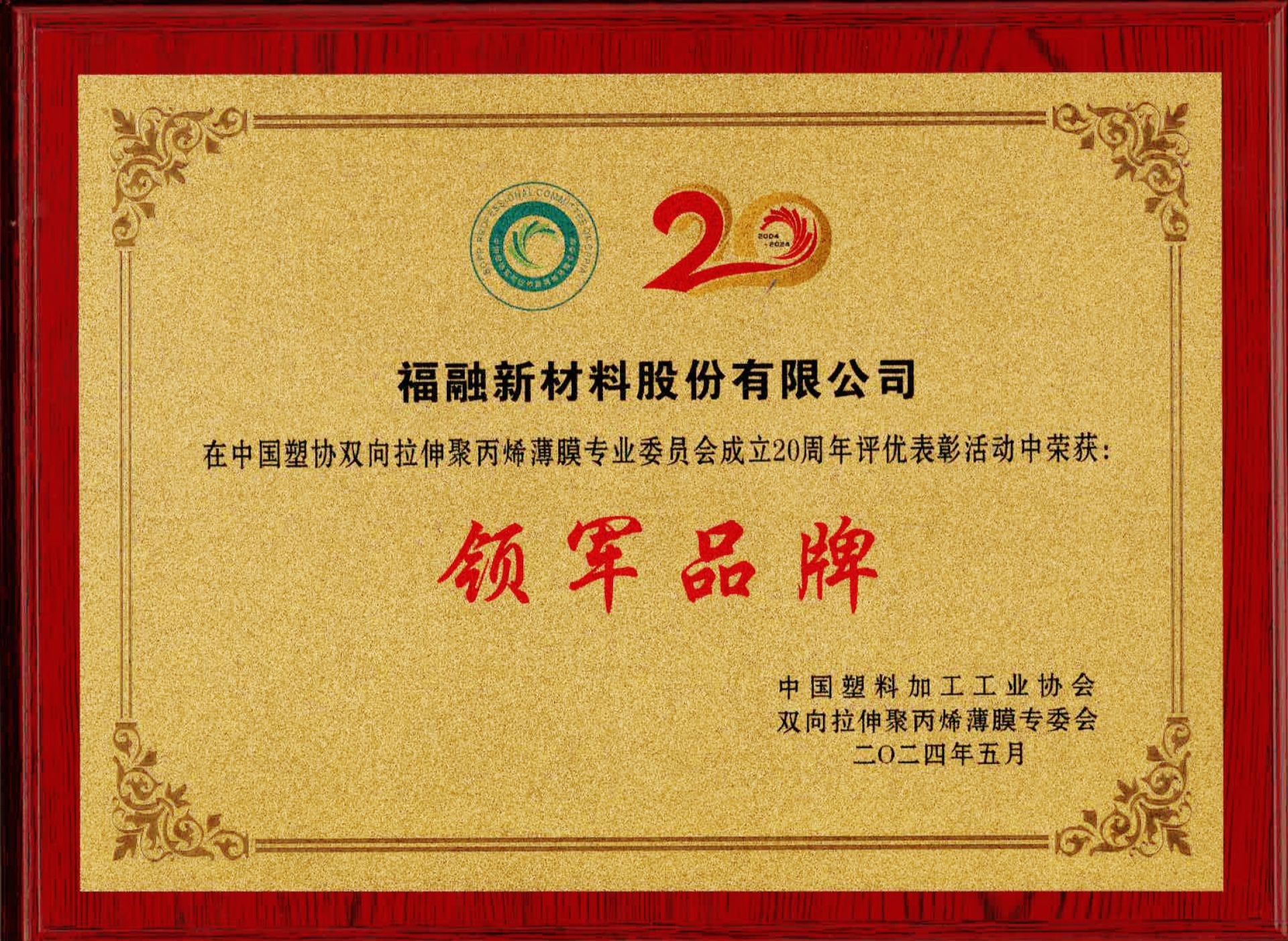中国双向拉伸聚丙烯薄膜行业领军品牌 中国双向拉伸聚丙烯薄膜行业领军品牌