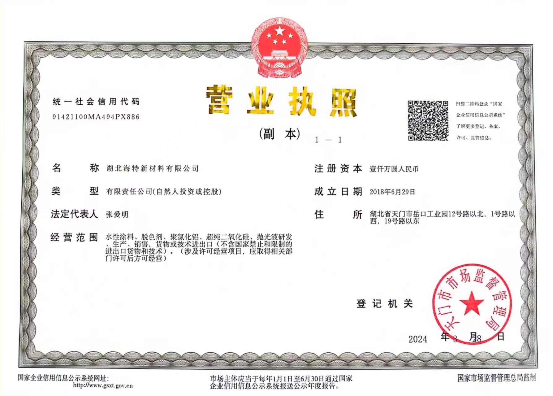 Business license