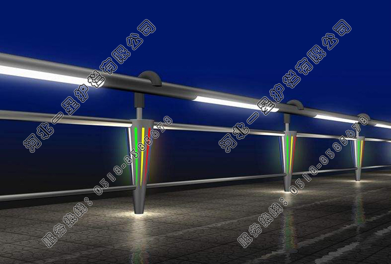 LED燈光橋梁護(hù)欄
