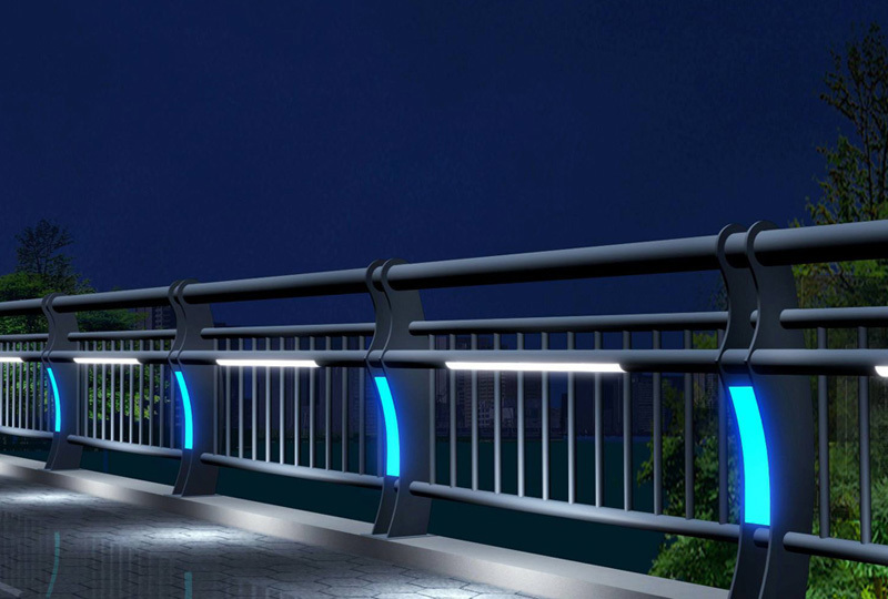 LED燈光橋梁護(hù)欄