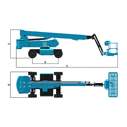 AST85EⅡ Self-Propelled Telescopic Booms