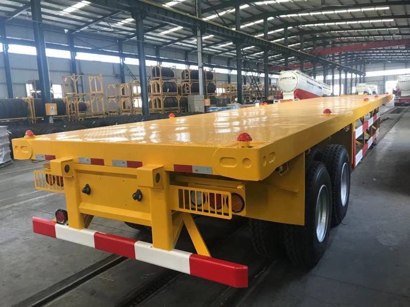 2-Axles Flatbed Semi-Trailer