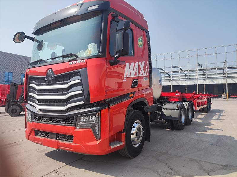 2-axle skeleton semi-trailer 2-axle skeleton semi-trailer