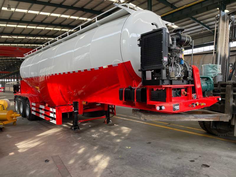 Bulk Cement Tanker Semi-Trailer