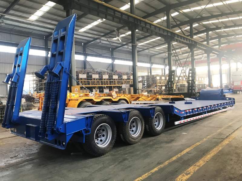 3-Axles Lowbed Semi-Trailer