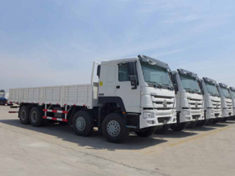 HOWO 8x4 Drop Side Cargo Truck