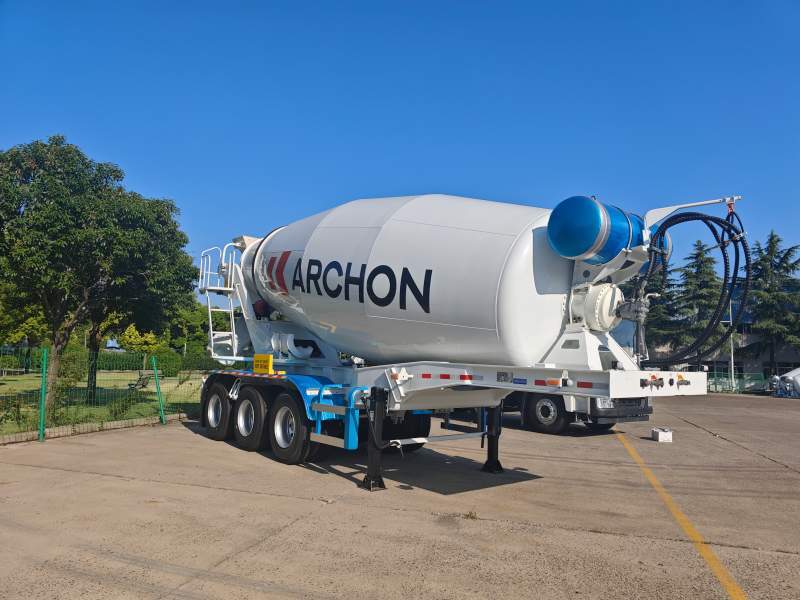 Concrete Mixing Tank Semi-Trailer