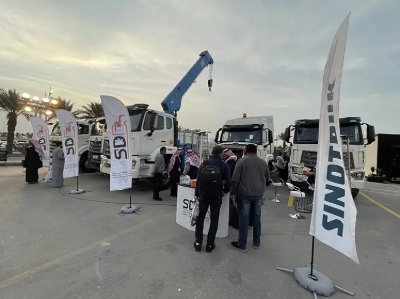 Sinotruk Debuts at Saudi Arabia BIG5 Exhibition