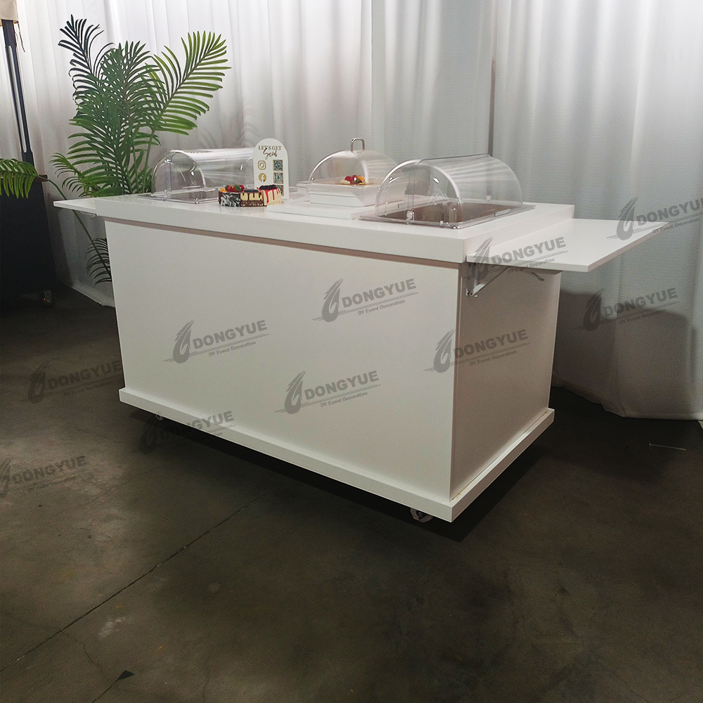 Wooden Snack Cart