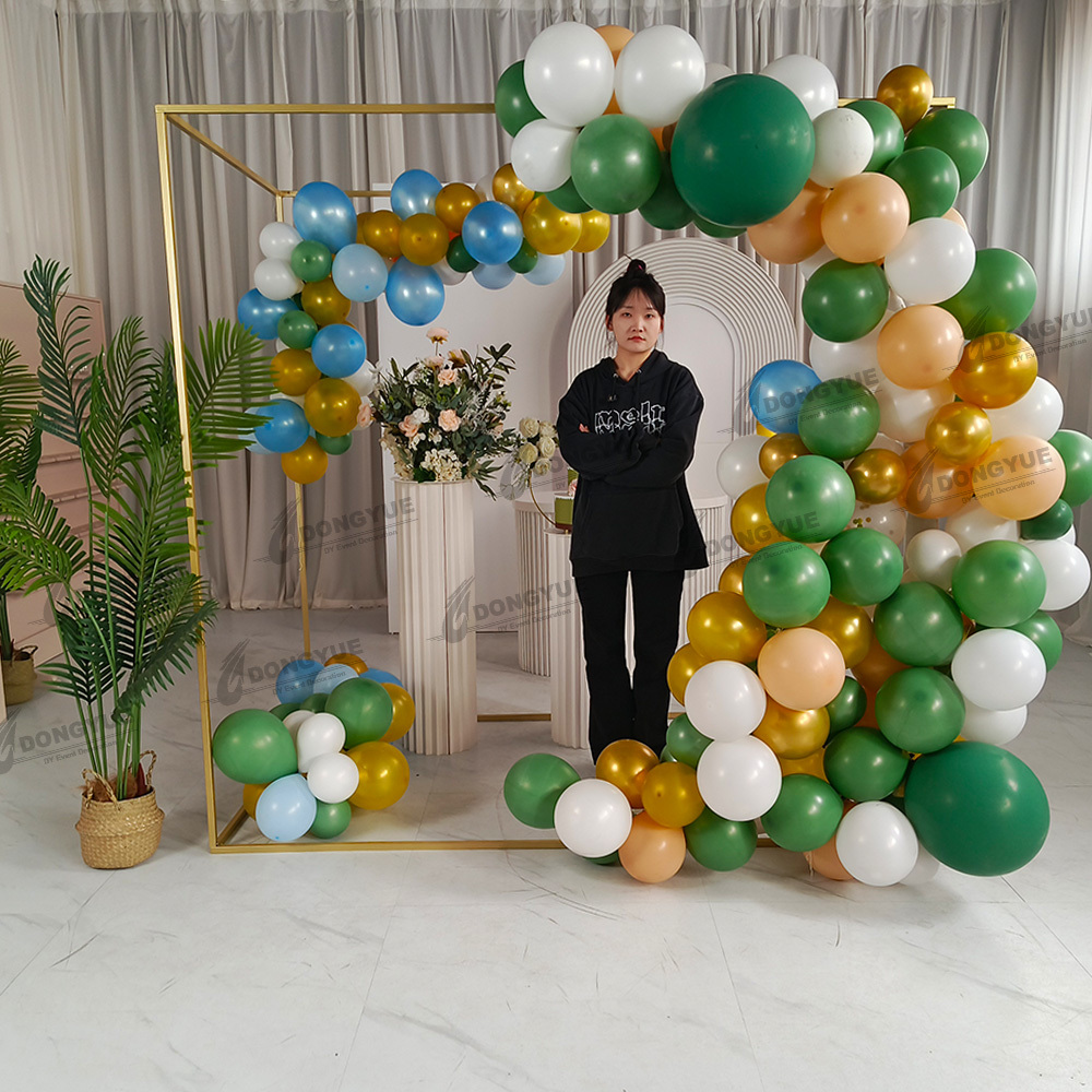 Square wedding arch frame