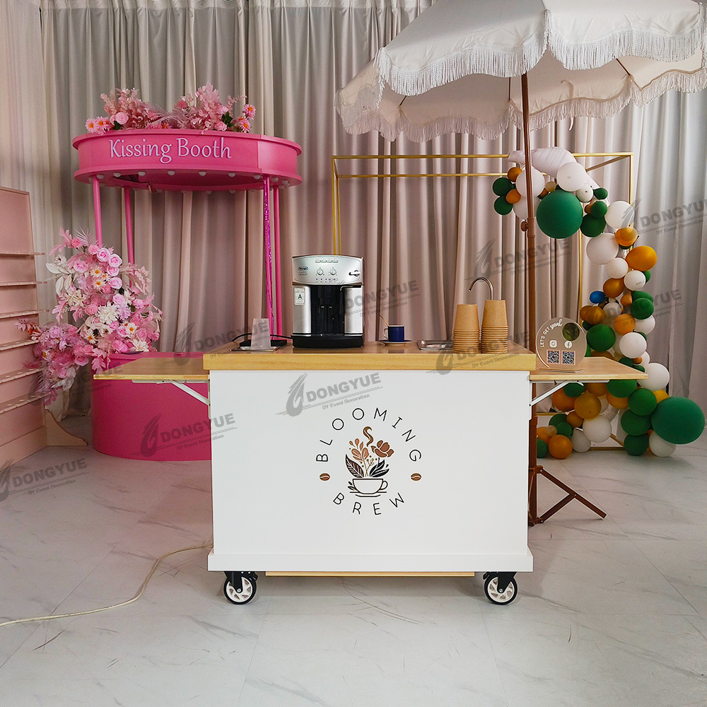 Mobile coffee cart