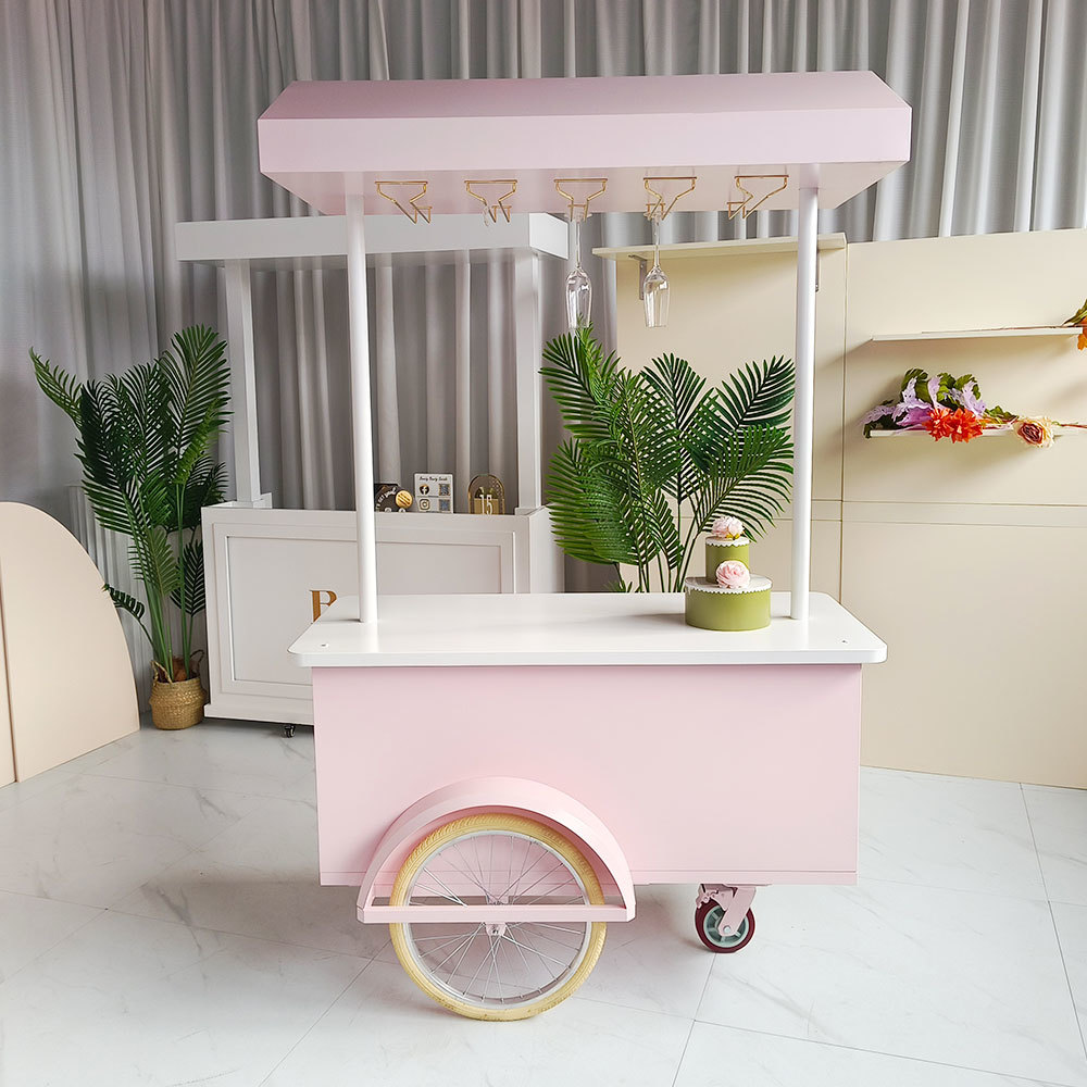 Custom champagne cart