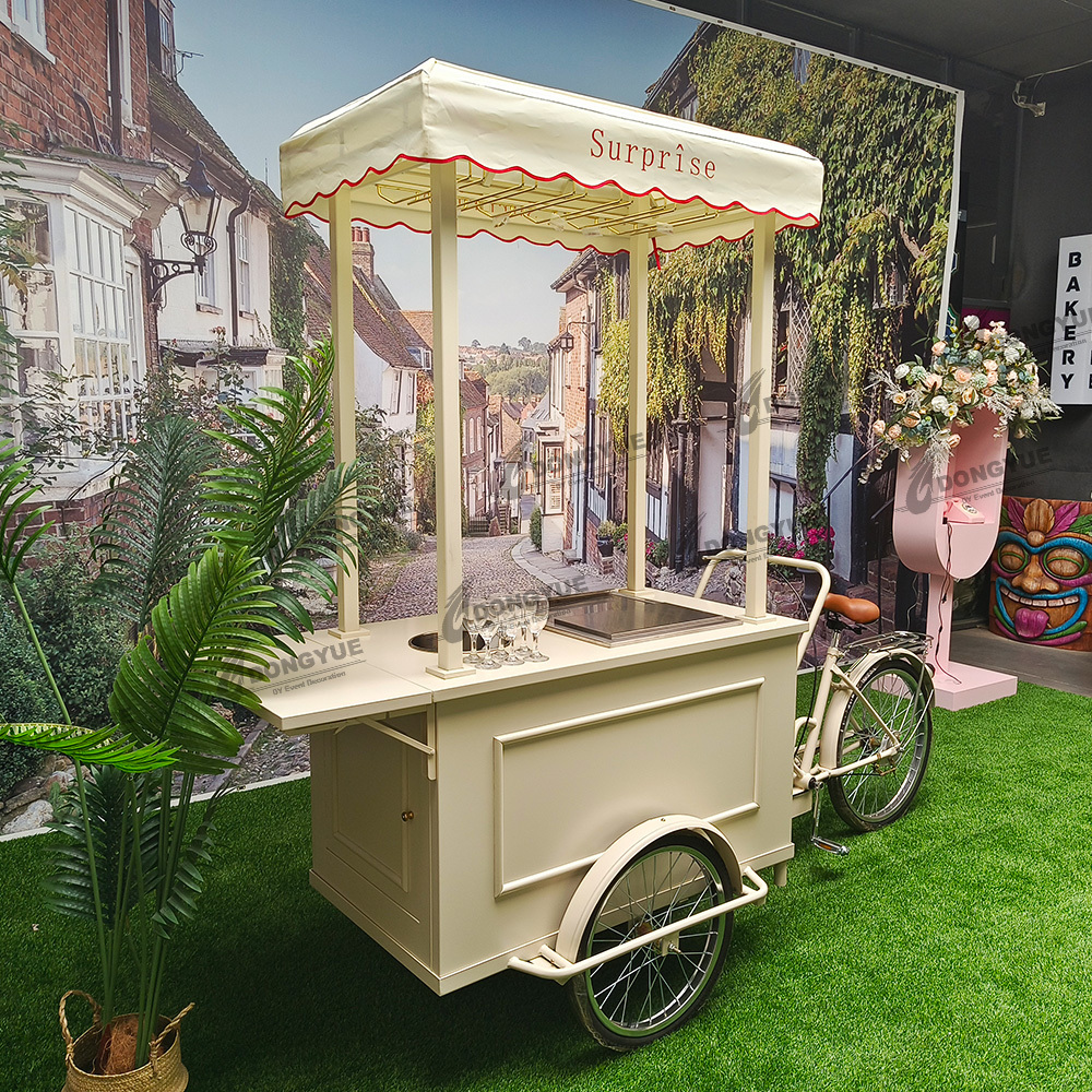 Custom Tricycle Champagne Cart