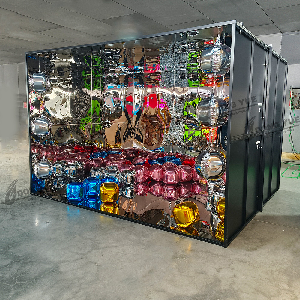 Large mirror photo booth