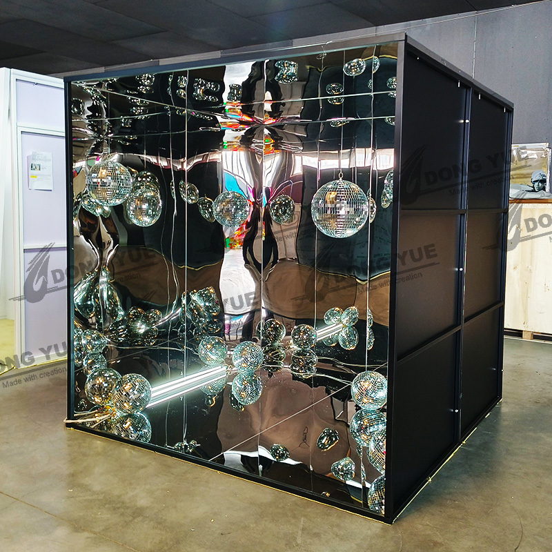Disco ball photo booth