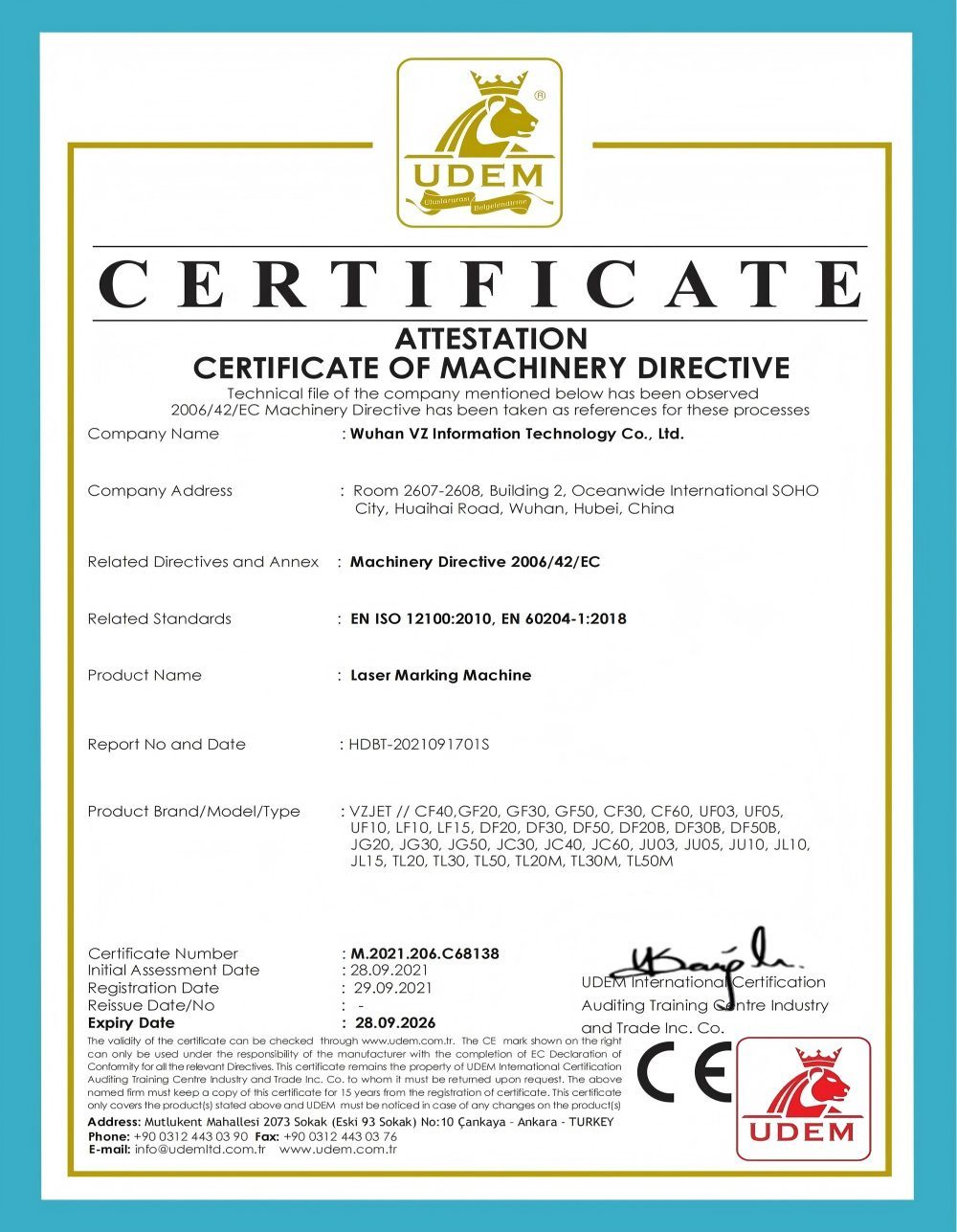 Honor & Certificates