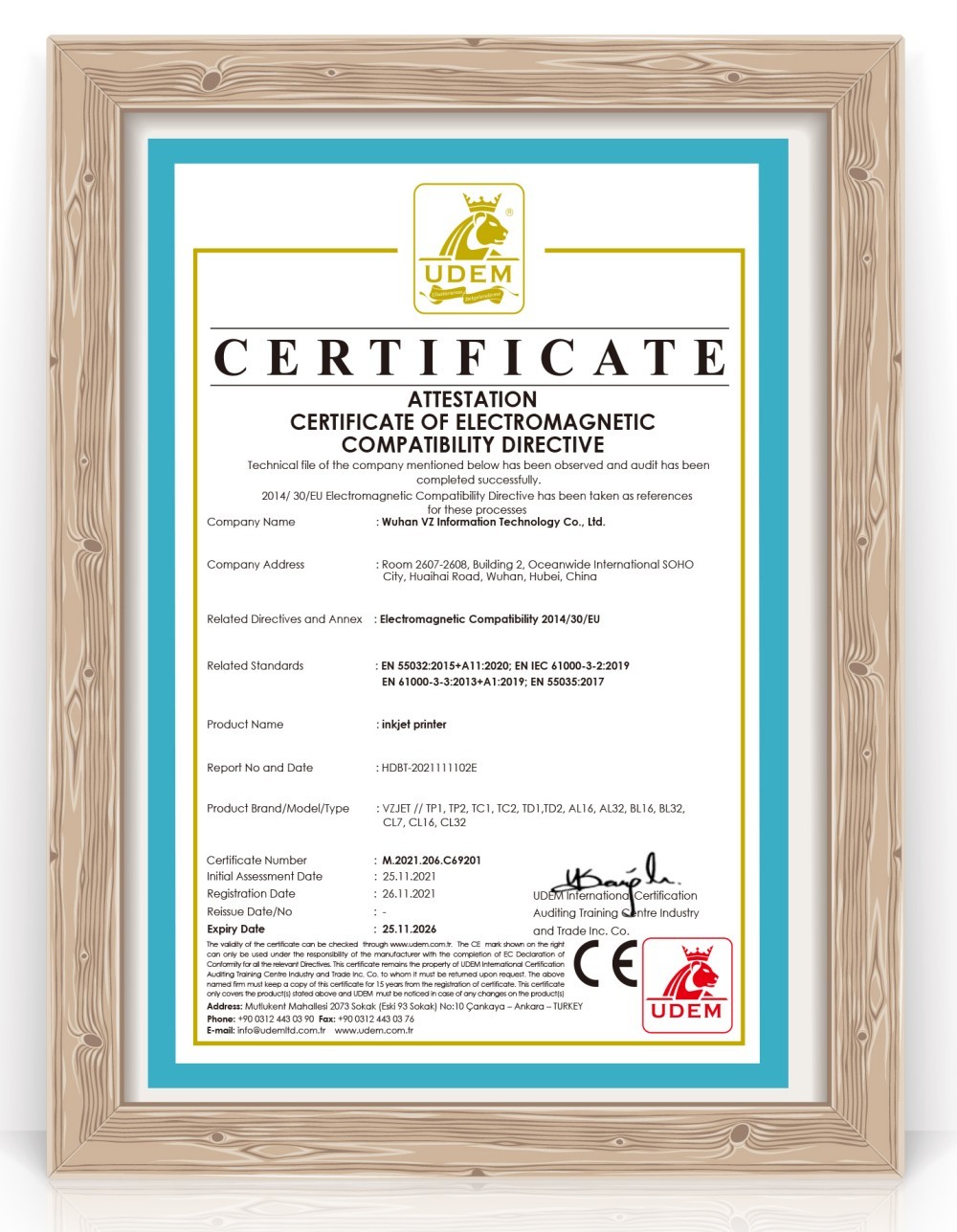 Honor & Certificates