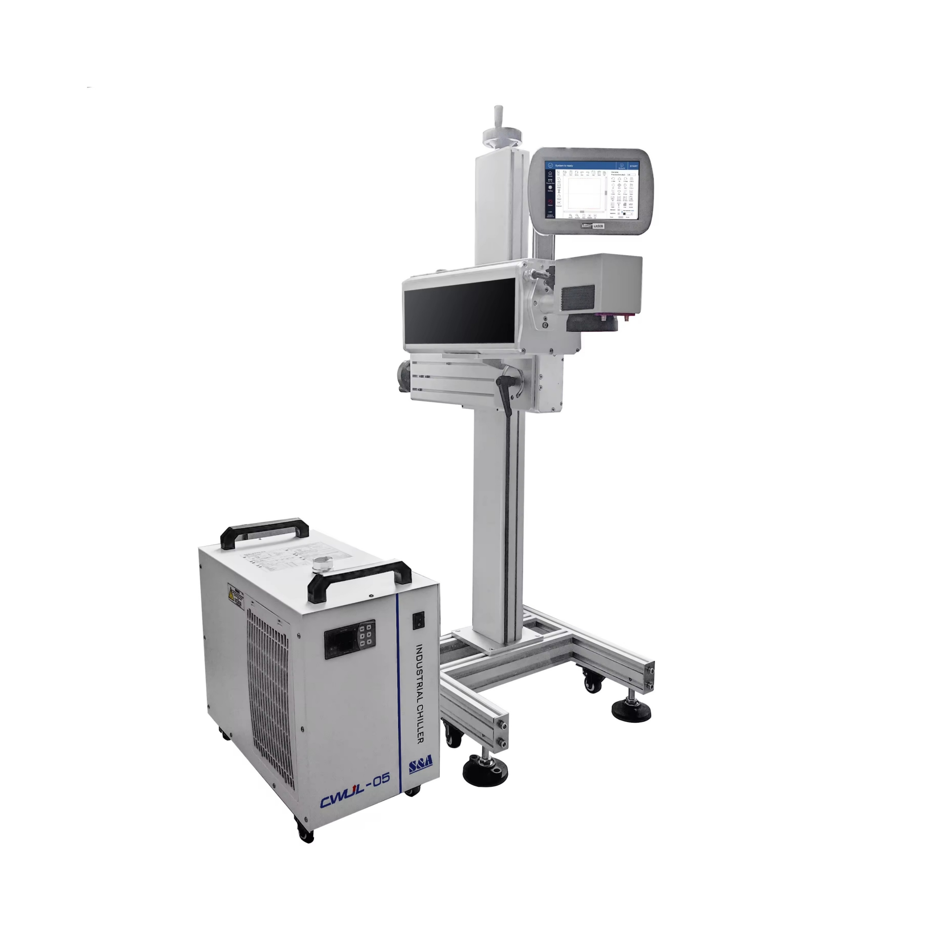 VZJET Uv FLying Laser Marking