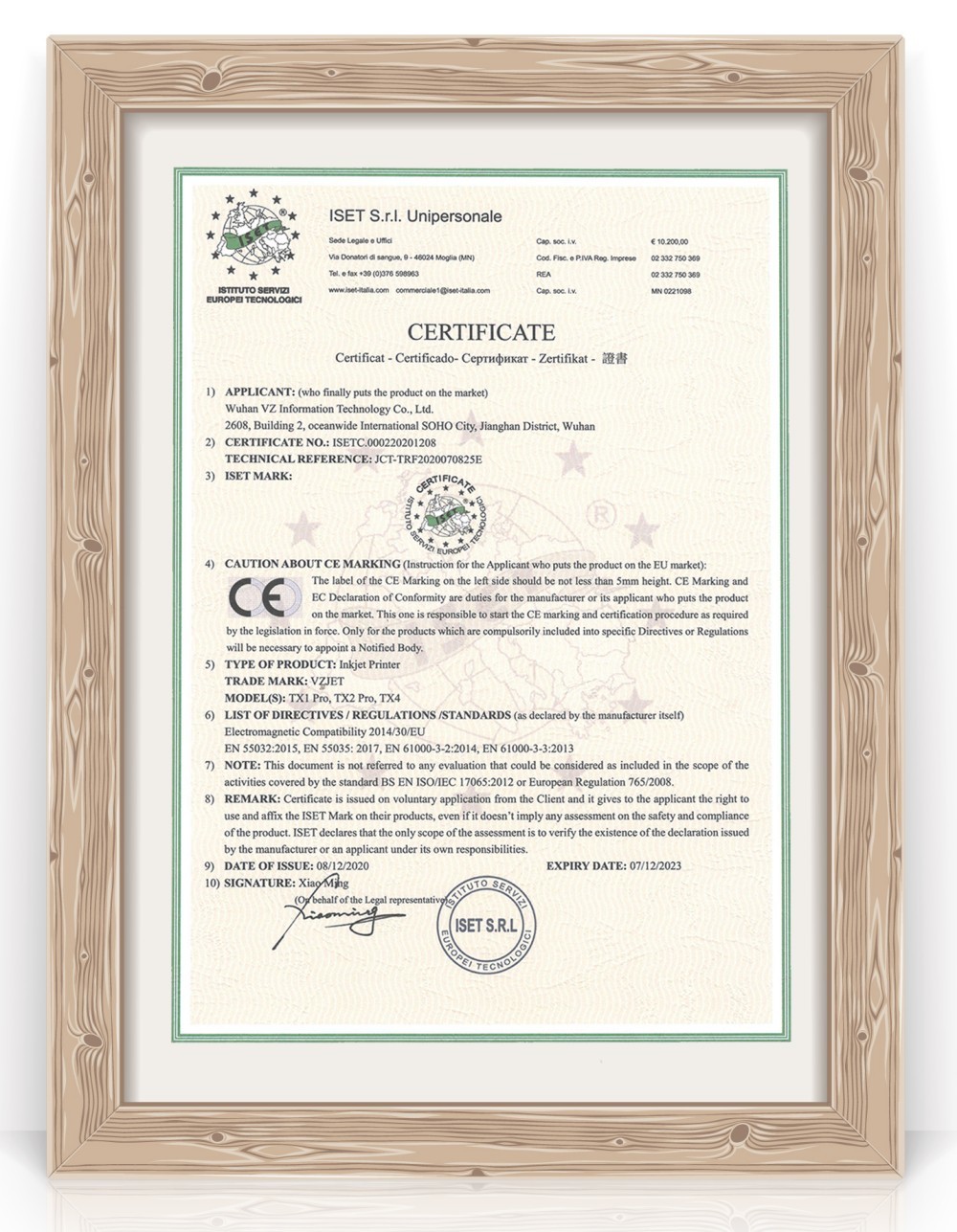 Honor & Certificates