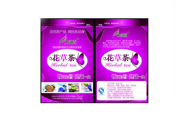 Flower tea bag