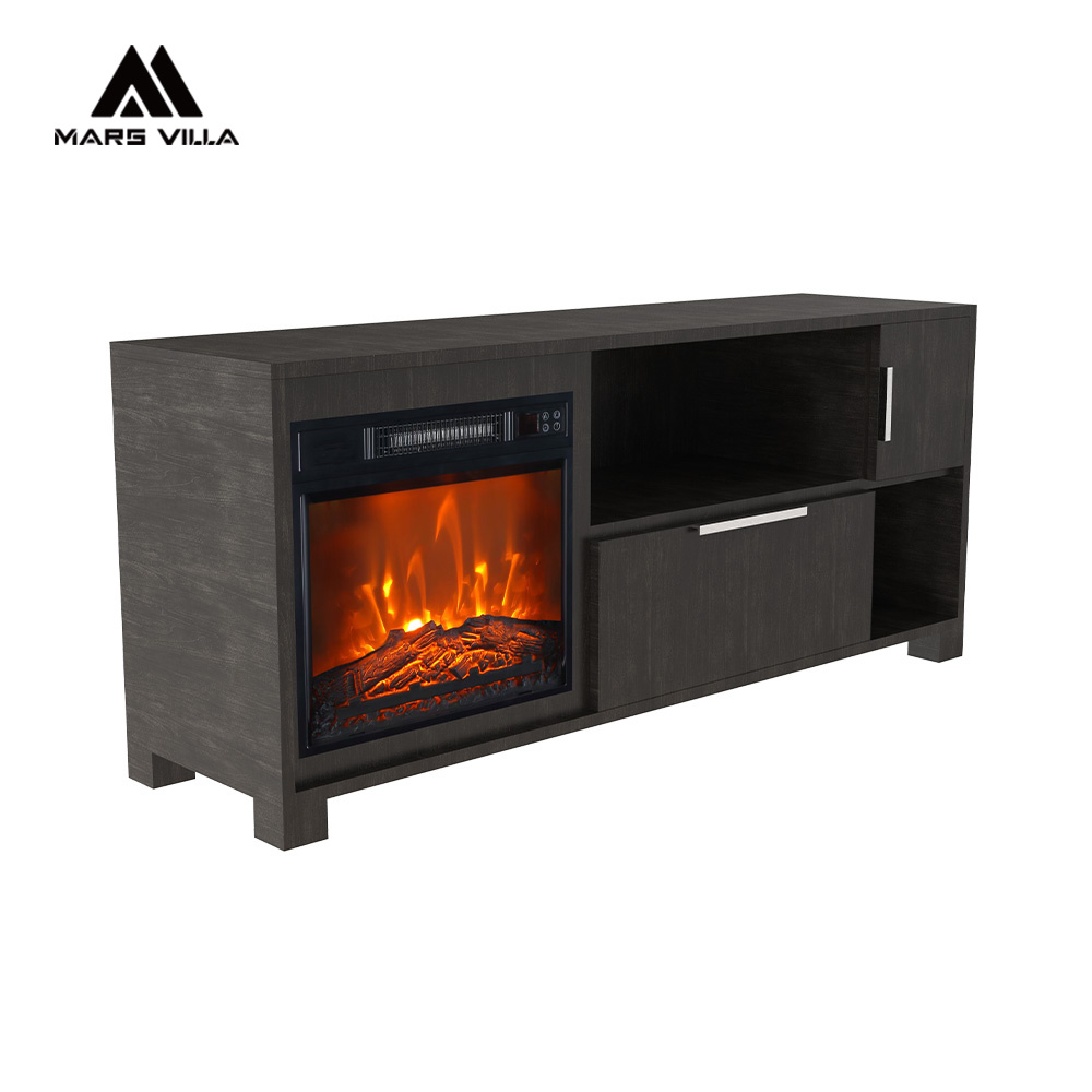 TV Stand with Electric Fireplace