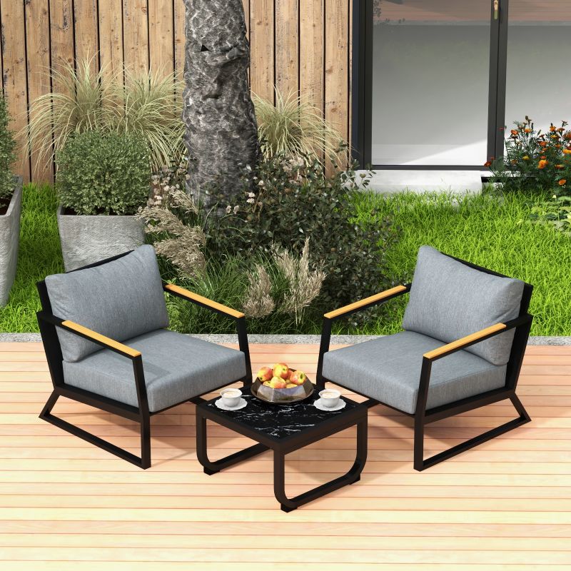 Modern Outdoor Conversation Set