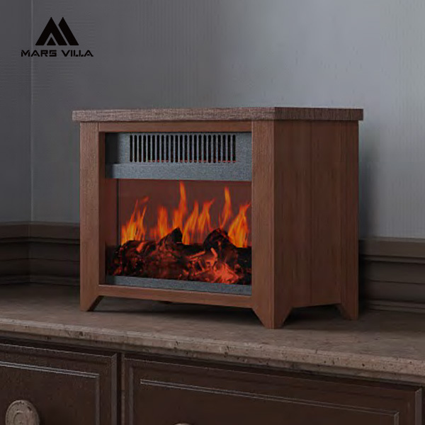 13” Tabletop Electric Fireplace Heater