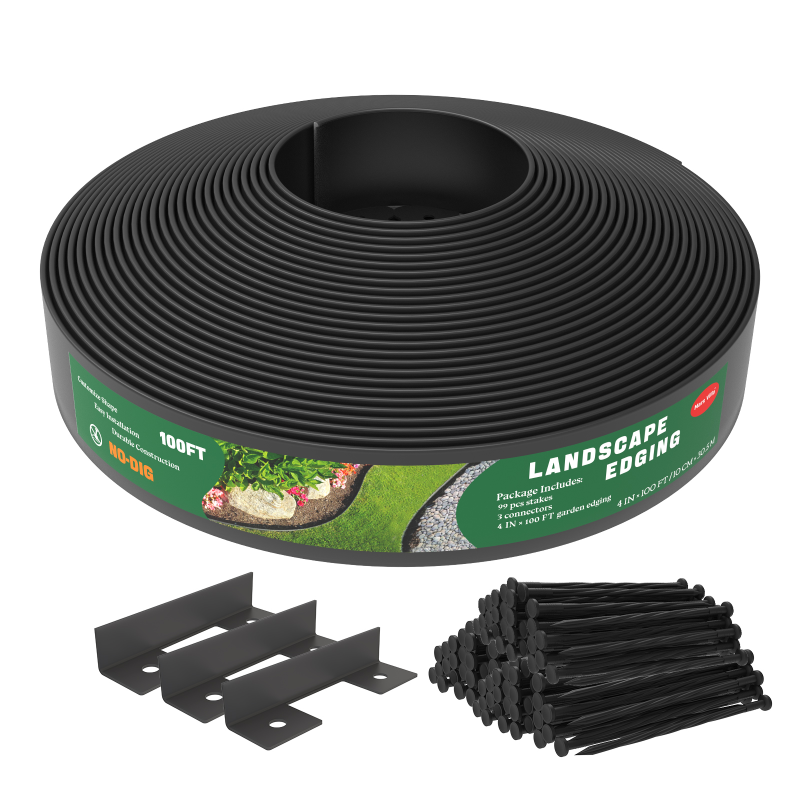 4Inx100FT No Dig Landscape Edging