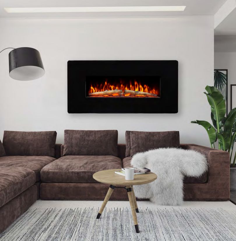 36"Wall Mounted Electric Fireplace