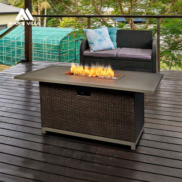 Fire Pit Outdoor Gas