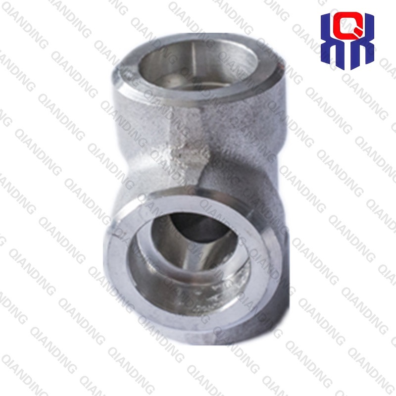 Stainless steel Socket Weld Tee A182 F304/304L/316/316L/316Ti