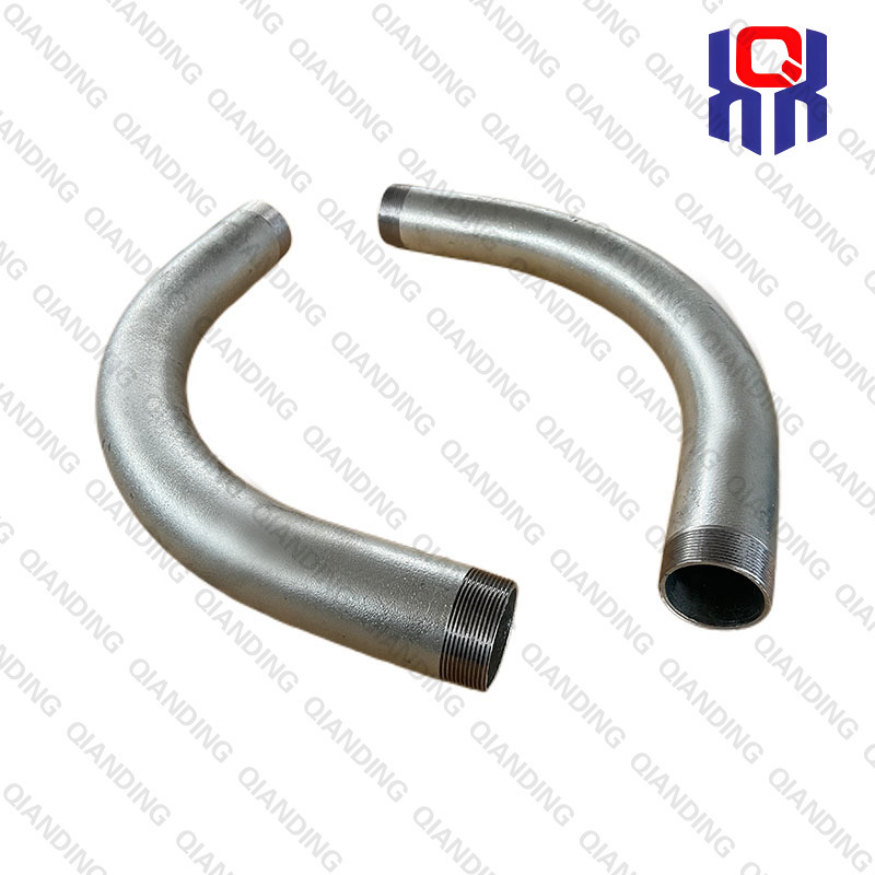 Hot Galvanized Bend with Thread End