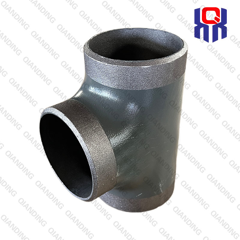 Carbon Steel Straight Tee With Coating