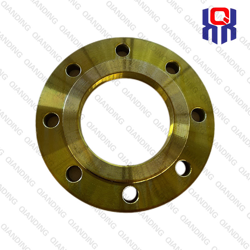 Carbon Steel Plate Flange With Yellow Painting
