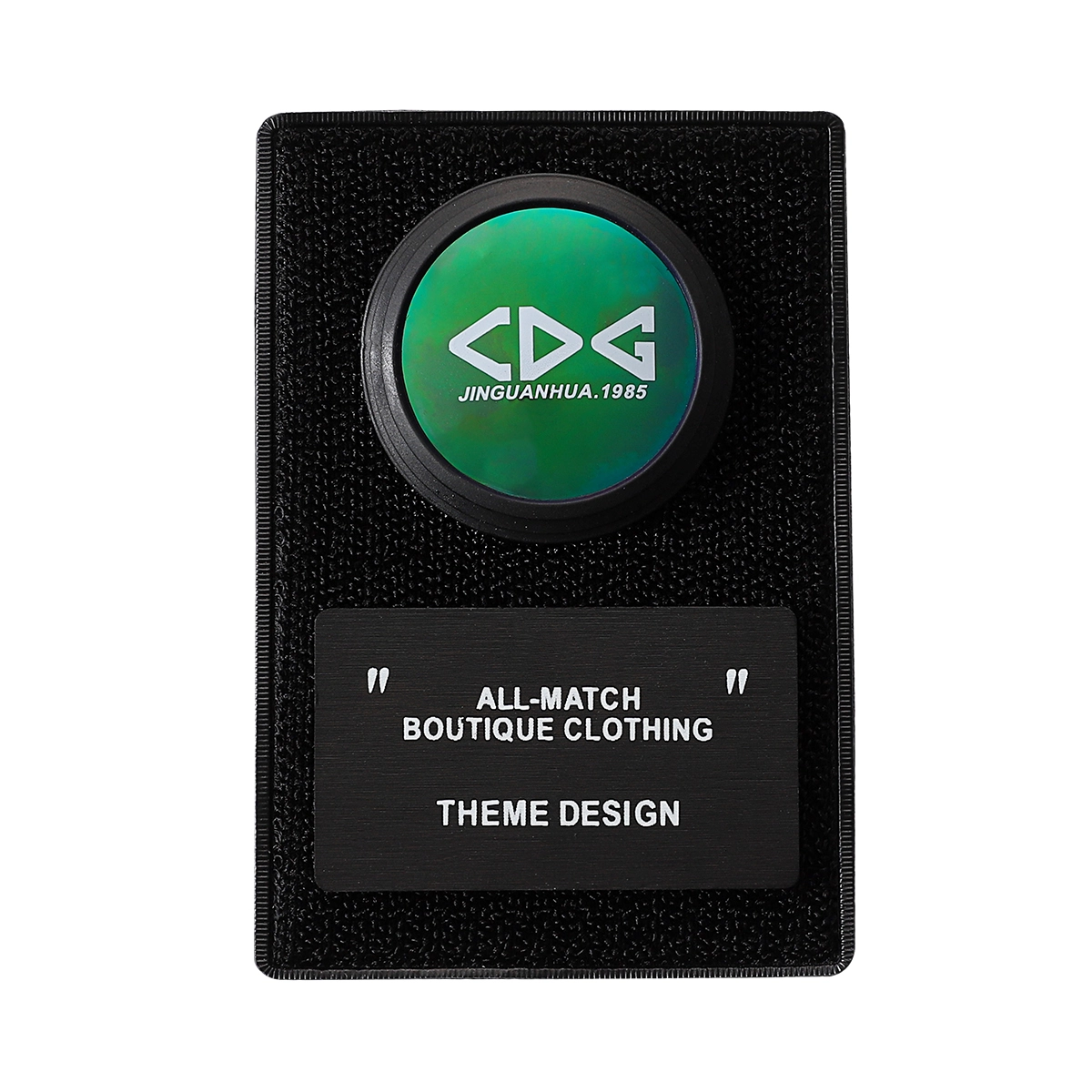 Combination decorative label