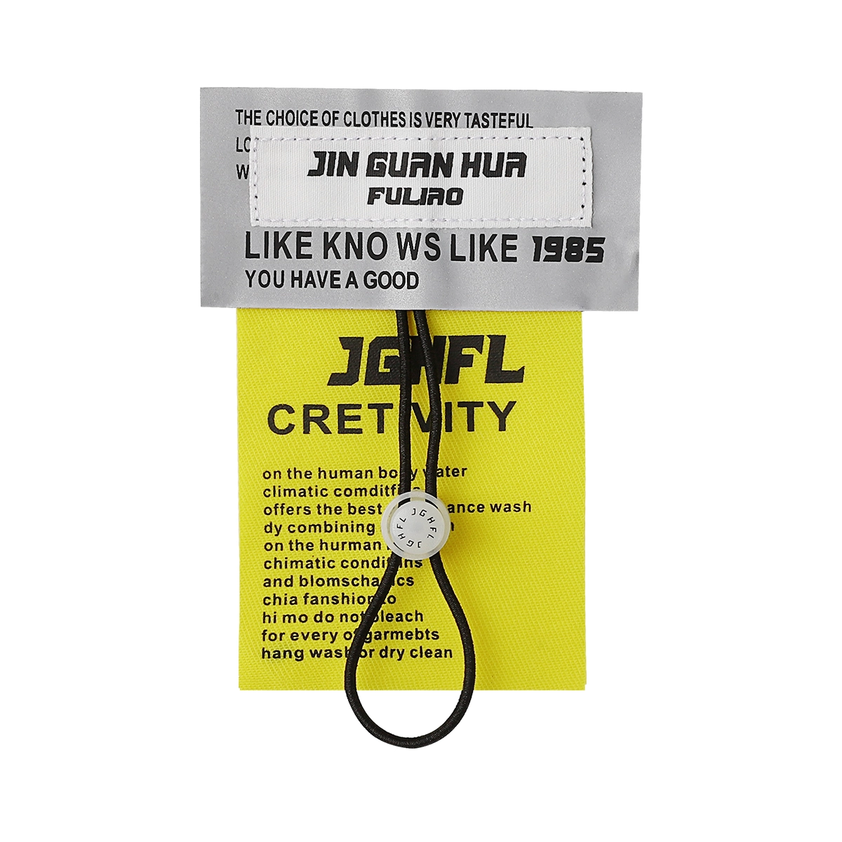 Combination decorative label
