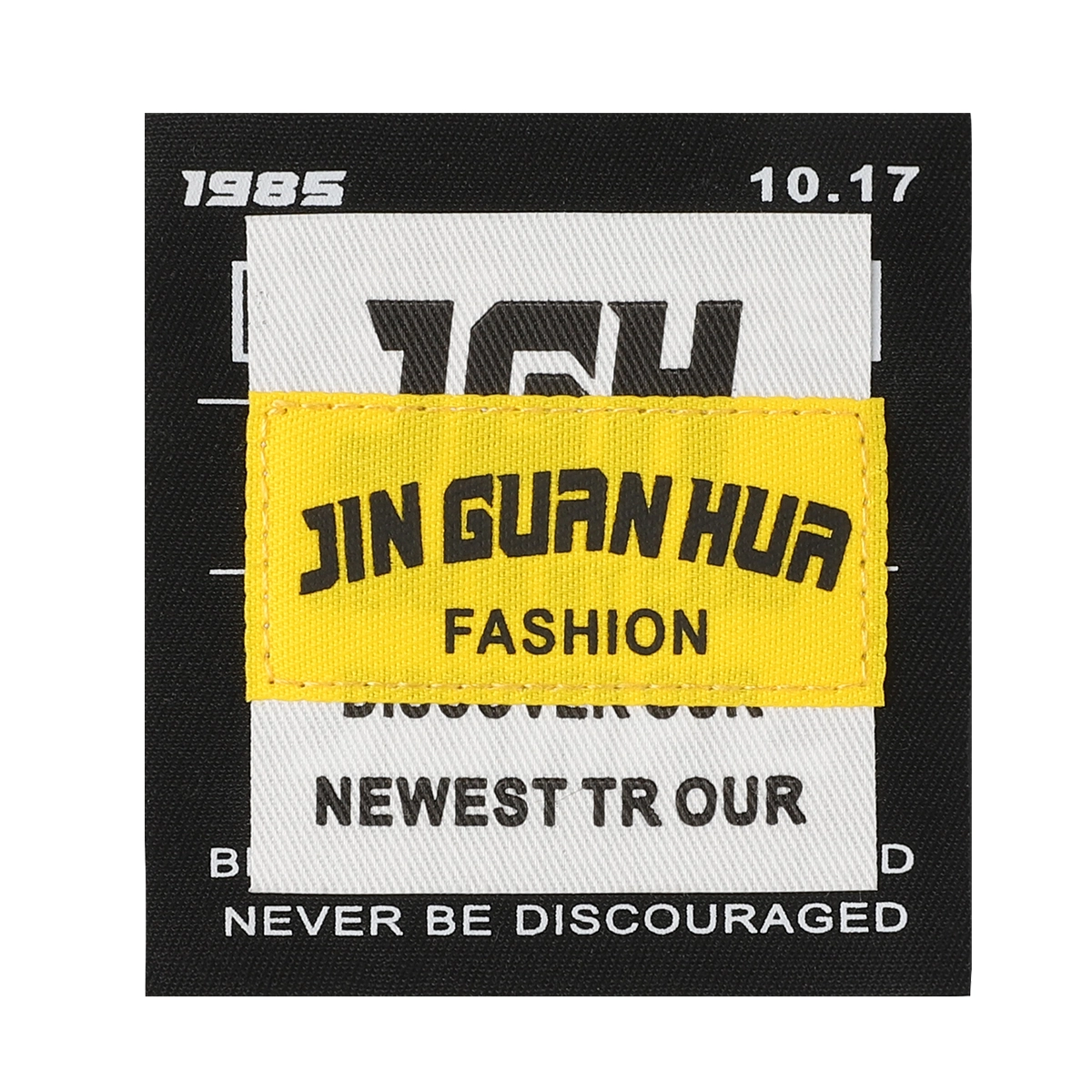 Combination decorative label