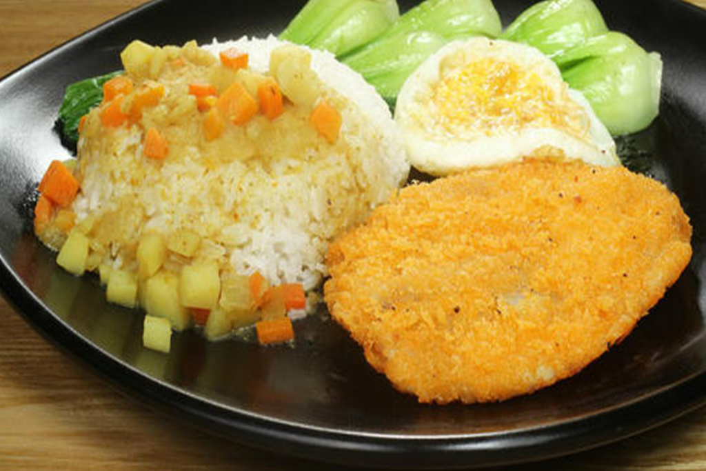 鸡扒饭