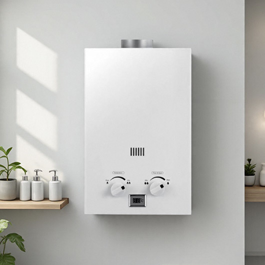 Fully premixed condensing wall mounted boiler