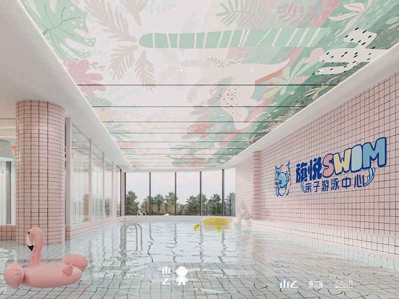 株洲游泳馆项目效果图
