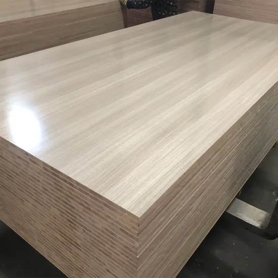 High Quality 1220*2440mm Melamine Faced Block Board Laminated Wood Boards Blockboards for Furniture
